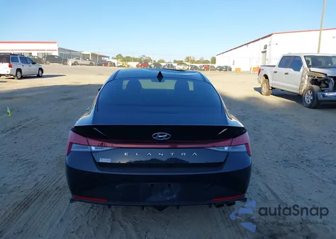 2023 Hyundai Elantra N Line z USA, uszkodzony, nr VIN KMHLR4AF3PU581327